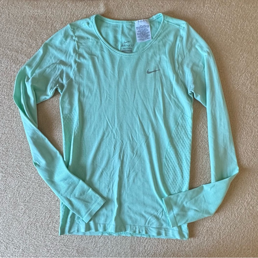 Nike Light Green Dri-FIT Shirt